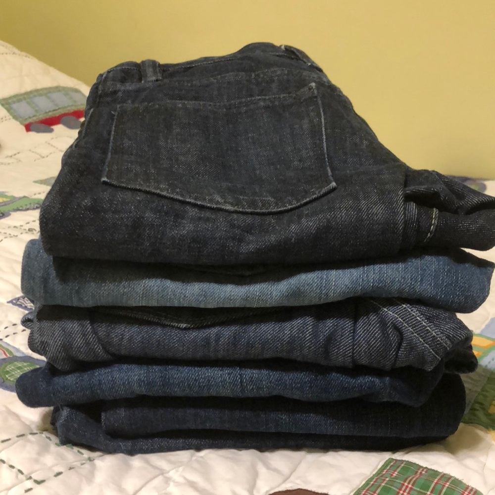 🔥🔥BUNDLE of 6 PAIRS! of GAP KIDS 1969 jeans